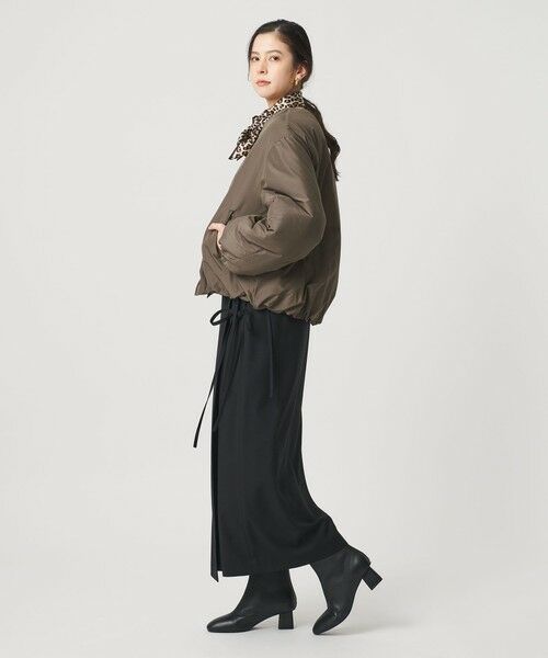 BEAUTY&YOUTH UNITED ARROWS / ビューティー&ユース ユナイテッドアローズ ブルゾン | ポリエステルブレンド ノーカラーバルーンジップブルゾン | 詳細18