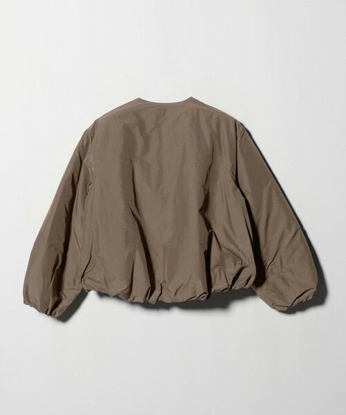 BEAUTY&YOUTH UNITED ARROWS / ビューティー&ユース ユナイテッドアローズ ブルゾン | ポリエステルブレンド ノーカラーバルーンジップブルゾン | 詳細23