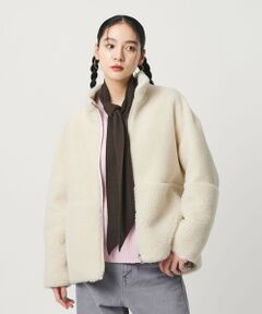 BEAUTY&YOUTH UNITED ARROWS / ビューティー&ユース ユナイテッドアローズ その他アウター | ボア スタンドカラー ジップブルゾン
