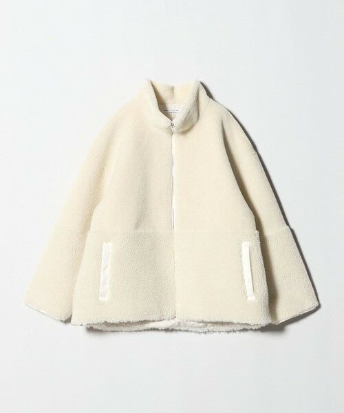 BEAUTY&YOUTH UNITED ARROWS / ビューティー&ユース ユナイテッドアローズ その他アウター | ボア スタンドカラー ジップブルゾン | 詳細4