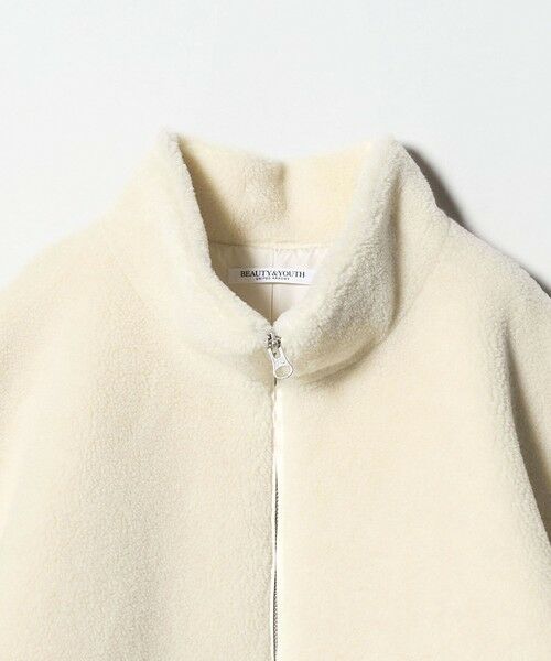BEAUTY&YOUTH UNITED ARROWS / ビューティー&ユース ユナイテッドアローズ その他アウター | ボア スタンドカラー ジップブルゾン | 詳細6