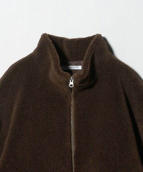 BEAUTY&YOUTH UNITED ARROWS / ビューティー&ユース ユナイテッドアローズ その他アウター | ボア スタンドカラー ジップブルゾン | 詳細17