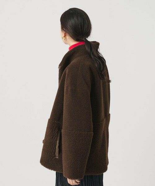 BEAUTY&YOUTH UNITED ARROWS / ビューティー&ユース ユナイテッドアローズ その他アウター | ボア スタンドカラー ジップブルゾン | 詳細10