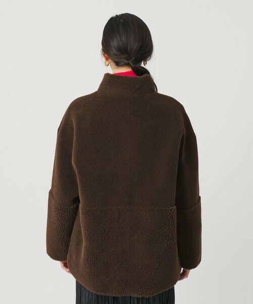 BEAUTY&YOUTH UNITED ARROWS / ビューティー&ユース ユナイテッドアローズ その他アウター | ボア スタンドカラー ジップブルゾン | 詳細14