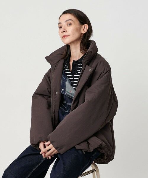 BEAUTY&YOUTH UNITED ARROWS / ビューティー&ユース ユナイテッドアローズ ブルゾン | 【WEB限定】ナイロン パデッド モンスターブルゾン はっ水 | 詳細16