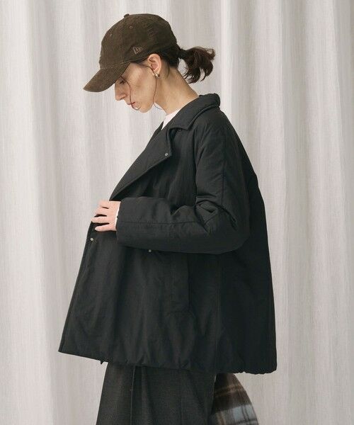BEAUTY&YOUTH UNITED ARROWS / ビューティー&ユース ユナイテッドアローズ ブルゾン | 【WEB限定 Wardrobe DAILY MINIMAL】テーラード ナイロンパッファーブルゾン ウォッシャブル | 詳細4