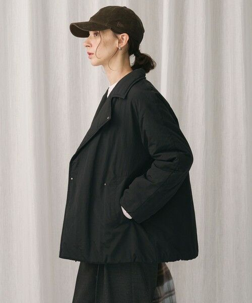 BEAUTY&YOUTH UNITED ARROWS / ビューティー&ユース ユナイテッドアローズ ブルゾン | 【WEB限定 Wardrobe DAILY MINIMAL】テーラード ナイロンパッファーブルゾン ウォッシャブル | 詳細5