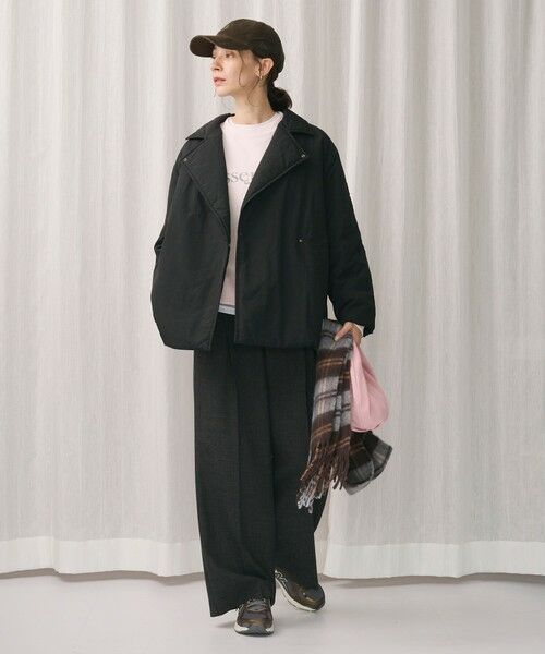 BEAUTY&YOUTH UNITED ARROWS / ビューティー&ユース ユナイテッドアローズ ブルゾン | 【WEB限定 Wardrobe DAILY MINIMAL】テーラード ナイロンパッファーブルゾン ウォッシャブル | 詳細6