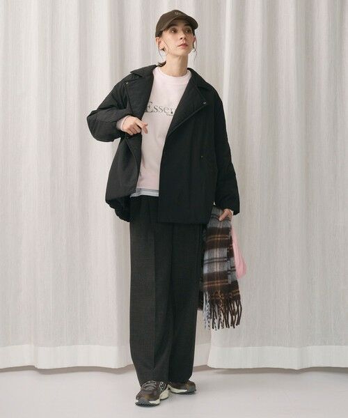 BEAUTY&YOUTH UNITED ARROWS / ビューティー&ユース ユナイテッドアローズ ブルゾン | 【WEB限定 Wardrobe DAILY MINIMAL】テーラード ナイロンパッファーブルゾン ウォッシャブル | 詳細7