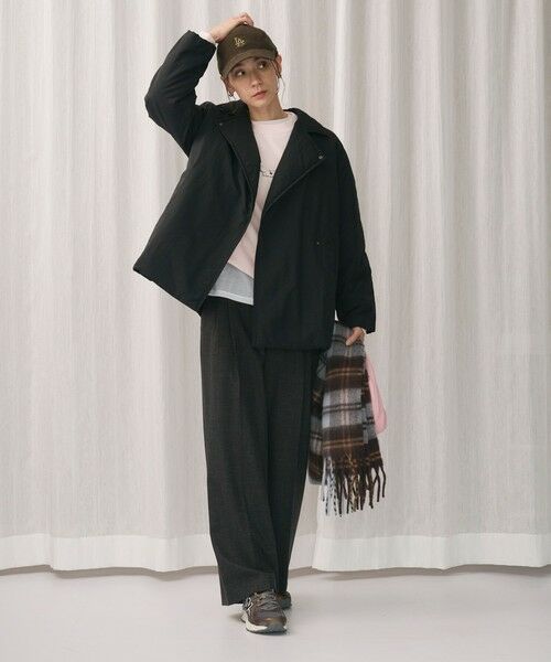 BEAUTY&YOUTH UNITED ARROWS / ビューティー&ユース ユナイテッドアローズ ブルゾン | 【WEB限定 Wardrobe DAILY MINIMAL】テーラード ナイロンパッファーブルゾン ウォッシャブル | 詳細8