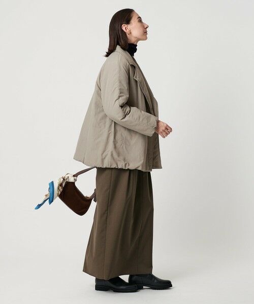 BEAUTY&YOUTH UNITED ARROWS / ビューティー&ユース ユナイテッドアローズ ブルゾン | 【WEB限定 Wardrobe DAILY MINIMAL】テーラード ナイロンパッファーブルゾン ウォッシャブル | 詳細17