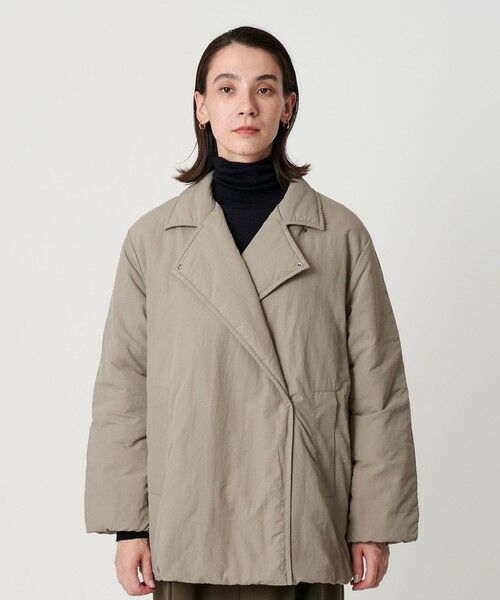 BEAUTY&YOUTH UNITED ARROWS / ビューティー&ユース ユナイテッドアローズ ブルゾン | 【WEB限定 Wardrobe DAILY MINIMAL】テーラード ナイロンパッファーブルゾン ウォッシャブル | 詳細18