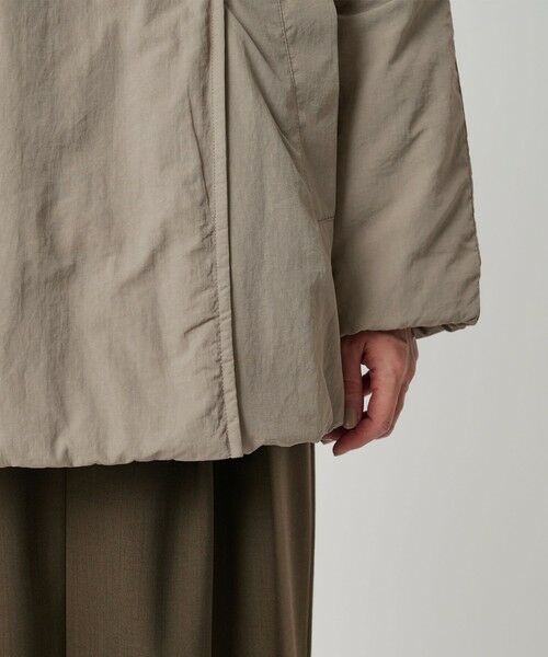 BEAUTY&YOUTH UNITED ARROWS / ビューティー&ユース ユナイテッドアローズ ブルゾン | 【WEB限定 Wardrobe DAILY MINIMAL】テーラード ナイロンパッファーブルゾン ウォッシャブル | 詳細23