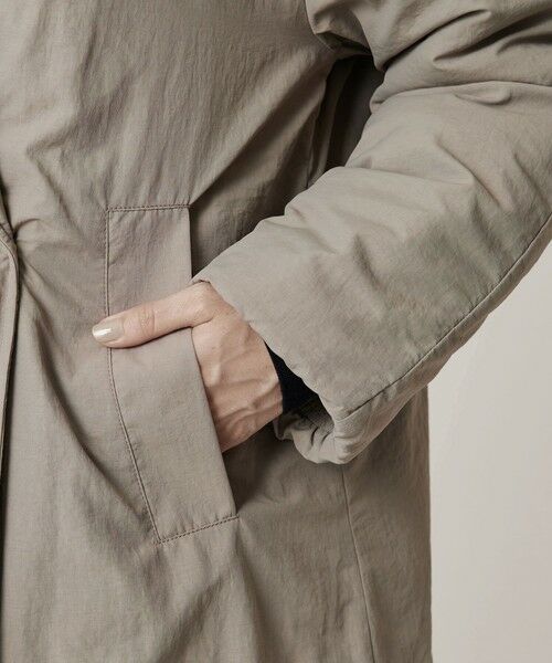 BEAUTY&YOUTH UNITED ARROWS / ビューティー&ユース ユナイテッドアローズ ブルゾン | 【WEB限定 Wardrobe DAILY MINIMAL】テーラード ナイロンパッファーブルゾン ウォッシャブル | 詳細24