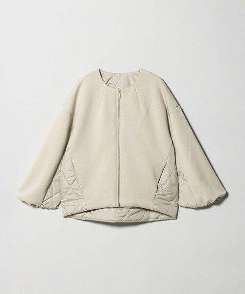 BEAUTY&YOUTH UNITED ARROWS / ビューティー&ユース ユナイテッドアローズ ブルゾン | 【WEB限定】ダンボール×キルティングコンビ ノーカラーブルゾン | 詳細15