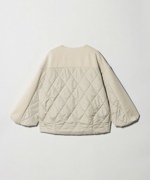 BEAUTY&YOUTH UNITED ARROWS / ビューティー&ユース ユナイテッドアローズ ブルゾン | 【WEB限定】ダンボール×キルティングコンビ ノーカラーブルゾン | 詳細16
