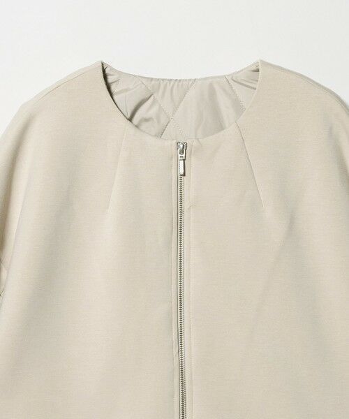 BEAUTY&YOUTH UNITED ARROWS / ビューティー&ユース ユナイテッドアローズ ブルゾン | 【WEB限定】ダンボール×キルティングコンビ ノーカラーブルゾン | 詳細17