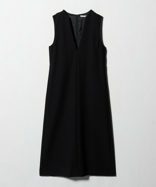 BEAUTY&YOUTH UNITED ARROWS / ビューティー&ユース ユナイテッドアローズ ロング・マキシ丈ワンピース | ポリエステルツイードライク ジャンパースカート | 詳細4