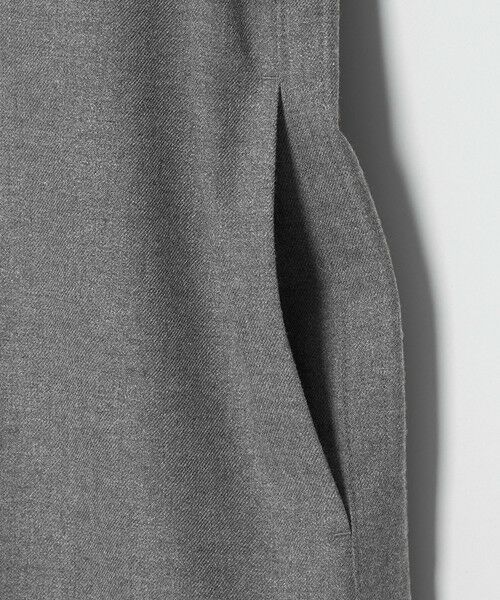 BEAUTY&YOUTH UNITED ARROWS / ビューティー&ユース ユナイテッドアローズ ロング・マキシ丈ワンピース | ハーフジップ スリットワンピース | 詳細9