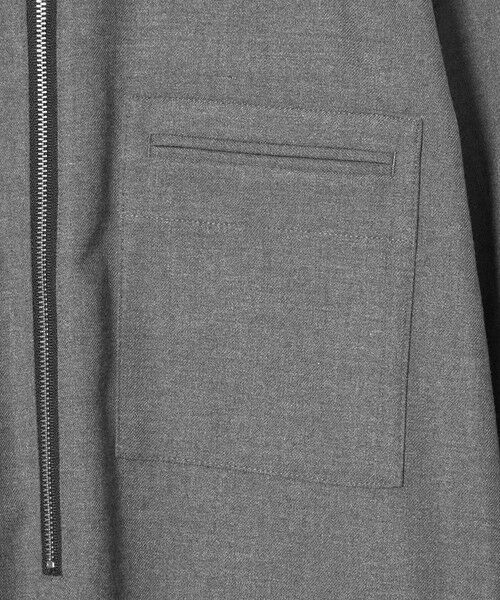 BEAUTY&YOUTH UNITED ARROWS / ビューティー&ユース ユナイテッドアローズ ロング・マキシ丈ワンピース | ハーフジップ スリットワンピース | 詳細10