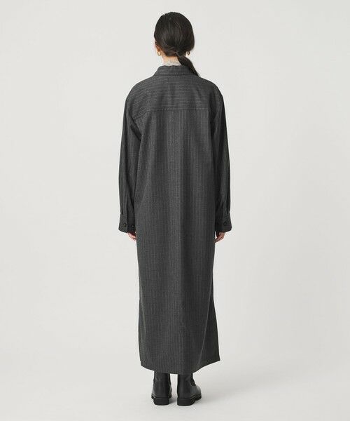 BEAUTY&YOUTH UNITED ARROWS / ビューティー&ユース ユナイテッドアローズ ロング・マキシ丈ワンピース | ハーフジップ スリットワンピース | 詳細20