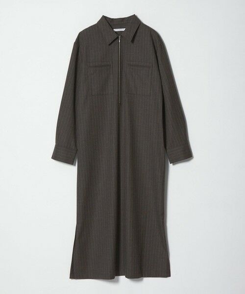 BEAUTY&YOUTH UNITED ARROWS / ビューティー&ユース ユナイテッドアローズ ロング・マキシ丈ワンピース | ハーフジップ スリットワンピース | 詳細21