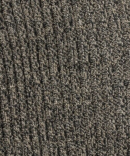 BEAUTY&YOUTH UNITED ARROWS / ビューティー&ユース ユナイテッドアローズ ミニ丈・ひざ丈ワンピース | ウールポリエステルブレンド メランジ リブニットワンピース | 詳細17