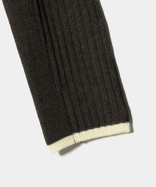 BEAUTY&YOUTH UNITED ARROWS / ビューティー&ユース ユナイテッドアローズ ミニ丈・ひざ丈ワンピース | ウールポリエステルブレンド メランジ リブニットワンピース | 詳細25