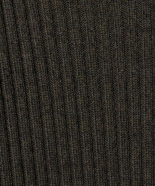 BEAUTY&YOUTH UNITED ARROWS / ビューティー&ユース ユナイテッドアローズ ミニ丈・ひざ丈ワンピース | ウールポリエステルブレンド メランジ リブニットワンピース | 詳細27