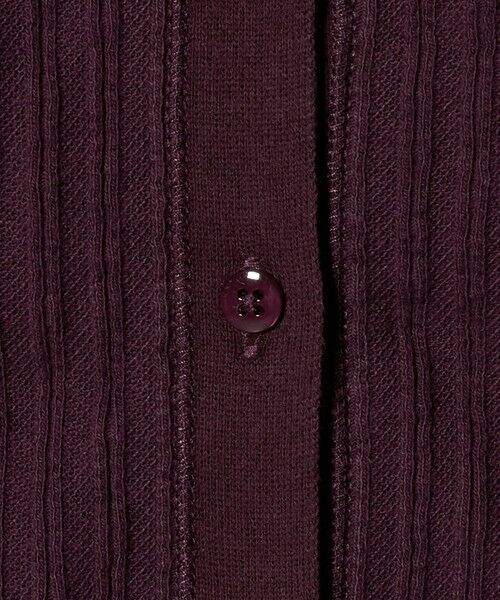 BEAUTY&YOUTH UNITED ARROWS / ビューティー&ユース ユナイテッドアローズ カーディガン・ボレロ | コットン タックリブ カーディガン | 詳細7