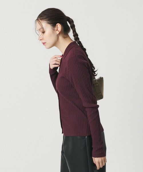 BEAUTY&YOUTH UNITED ARROWS / ビューティー&ユース ユナイテッドアローズ カーディガン・ボレロ | コットン タックリブ カーディガン | 詳細2