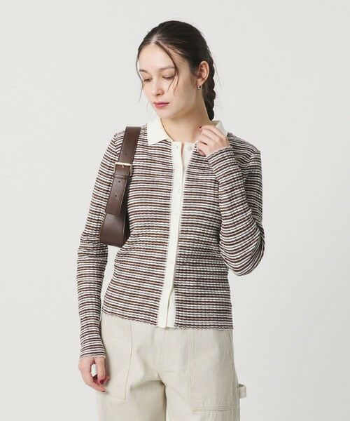 BEAUTY&YOUTH UNITED ARROWS / ビューティー&ユース ユナイテッドアローズ カーディガン・ボレロ | コットン タックリブ カーディガン | 詳細21