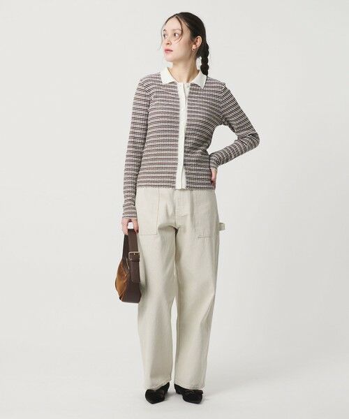 BEAUTY&YOUTH UNITED ARROWS / ビューティー&ユース ユナイテッドアローズ カーディガン・ボレロ | コットン タックリブ カーディガン | 詳細23