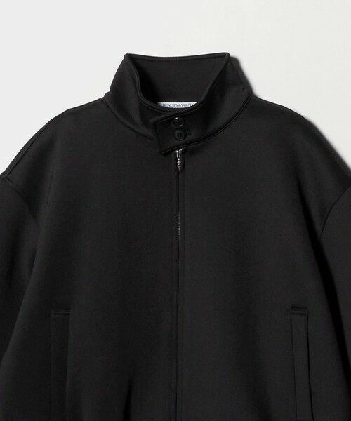 BEAUTY&YOUTH UNITED ARROWS / ビューティー&ユース ユナイテッドアローズ ブルゾン | 【WEB限定】ダブルニット ジップスタンドブルゾン ウォッシャブル | 詳細7
