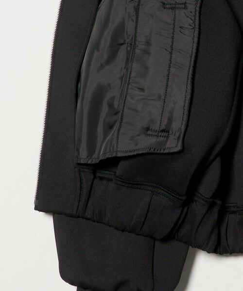 BEAUTY&YOUTH UNITED ARROWS / ビューティー&ユース ユナイテッドアローズ ブルゾン | 【WEB限定】ダブルニット ジップスタンドブルゾン ウォッシャブル | 詳細8