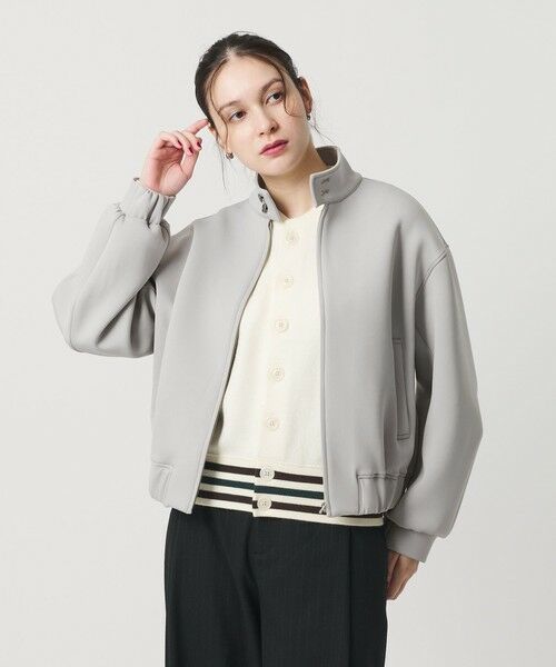 BEAUTY&YOUTH UNITED ARROWS / ビューティー&ユース ユナイテッドアローズ ブルゾン | 【WEB限定】ダブルニット ジップスタンドブルゾン ウォッシャブル | 詳細10