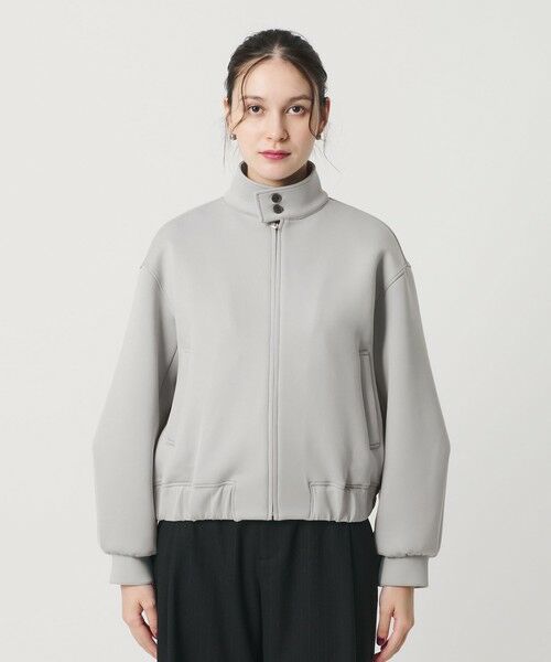 BEAUTY&YOUTH UNITED ARROWS / ビューティー&ユース ユナイテッドアローズ ブルゾン | 【WEB限定】ダブルニット ジップスタンドブルゾン ウォッシャブル | 詳細14