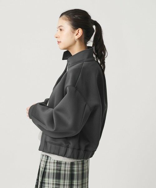 BEAUTY&YOUTH UNITED ARROWS / ビューティー&ユース ユナイテッドアローズ ブルゾン | 【WEB限定】ダブルニット ジップスタンドブルゾン ウォッシャブル | 詳細20