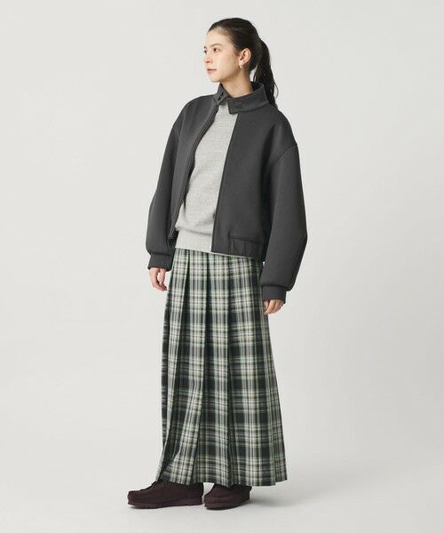 BEAUTY&YOUTH UNITED ARROWS / ビューティー&ユース ユナイテッドアローズ ブルゾン | 【WEB限定】ダブルニット ジップスタンドブルゾン ウォッシャブル | 詳細21