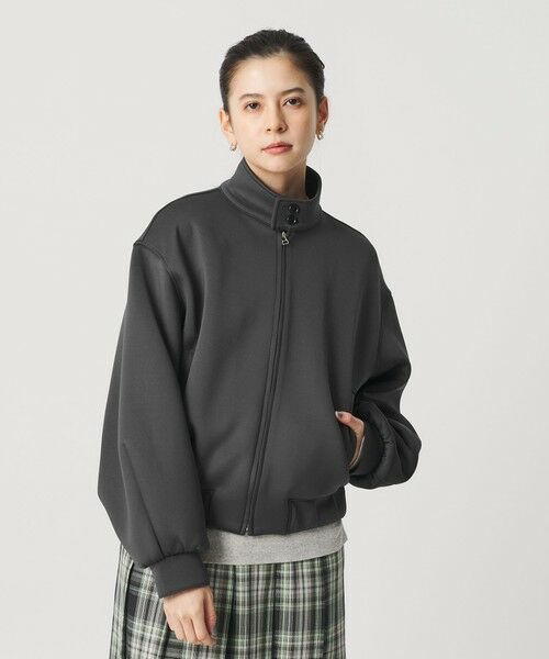 BEAUTY&YOUTH UNITED ARROWS / ビューティー&ユース ユナイテッドアローズ ブルゾン | 【WEB限定】ダブルニット ジップスタンドブルゾン ウォッシャブル | 詳細22