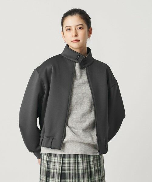BEAUTY&YOUTH UNITED ARROWS / ビューティー&ユース ユナイテッドアローズ ブルゾン | 【WEB限定】ダブルニット ジップスタンドブルゾン ウォッシャブル | 詳細19