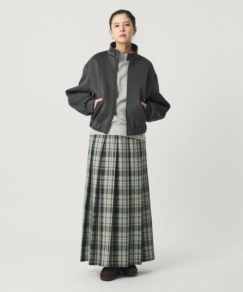 BEAUTY & YOUTH UNITED ARROWS/ビューティー&ユース ユナイテッドアローズ 【WEB限定】ダブルニット ジップスタンドブルゾン ウォッシャブル DK. GRAY FREE BEAUTY & YOUTH UNITED ARROWS/ビューティー&ユース ユナイテッドアローズ 【WEB限定】ダブルニット ジップスタンドブルゾン ウォッシャブル DK. GRAY FREE