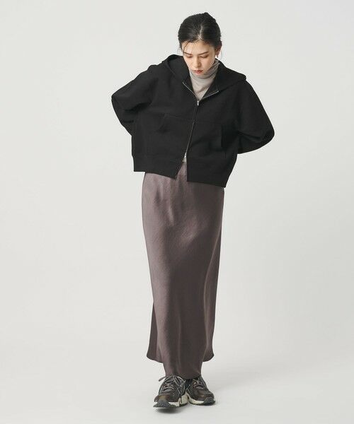 BEAUTY&YOUTH UNITED ARROWS / ビューティー&ユース ユナイテッドアローズ パーカー | 【WEB限定 Wardrobe DAILY MINIMAL】ダンボールスウェット ダブルジップパーカー | 詳細3