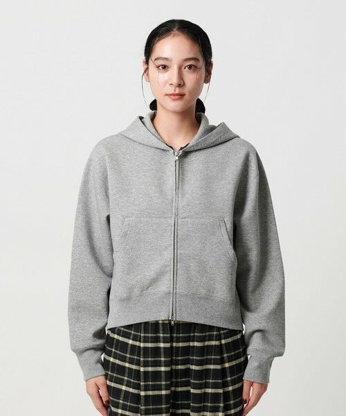 BEAUTY&YOUTH UNITED ARROWS / ビューティー&ユース ユナイテッドアローズ パーカー | 【WEB限定 Wardrobe DAILY MINIMAL】ダンボールスウェット ダブルジップパーカー | 詳細13
