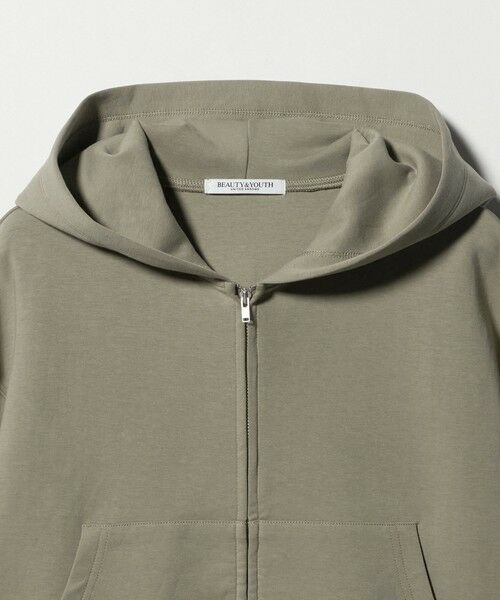 BEAUTY&YOUTH UNITED ARROWS / ビューティー&ユース ユナイテッドアローズ パーカー | 【WEB限定 Wardrobe DAILY MINIMAL】ダンボールスウェット ダブルジップパーカー | 詳細25