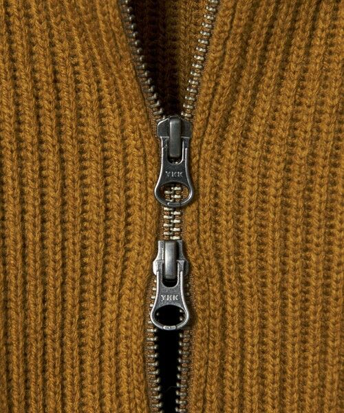 BEAUTY&YOUTH UNITED ARROWS / ビューティー&ユース ユナイテッドアローズ カーディガン・ボレロ | ウールブレンドアゼ ジップショートカーディガン | 詳細19