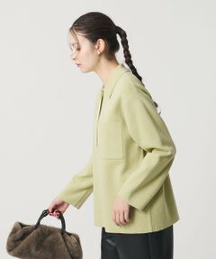 BEAUTY&YOUTH UNITED ARROWS / ビューティー&ユース ユナイテッドアローズ カーディガン・ボレロ | コットンウールブレンド ミラノリブ シャツカーディガン ウォッシャブル