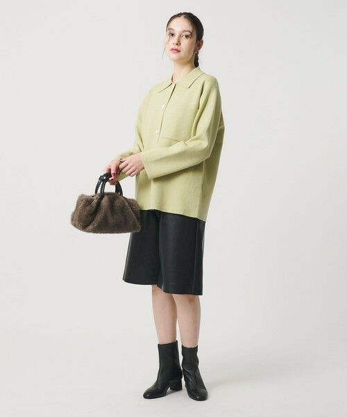 BEAUTY&YOUTH UNITED ARROWS / ビューティー&ユース ユナイテッドアローズ カーディガン・ボレロ | コットンウールブレンド ミラノリブ シャツカーディガン ウォッシャブル | 詳細21