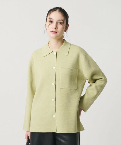 BEAUTY&YOUTH UNITED ARROWS / ビューティー&ユース ユナイテッドアローズ カーディガン・ボレロ | コットンウールブレンド ミラノリブ シャツカーディガン ウォッシャブル | 詳細19