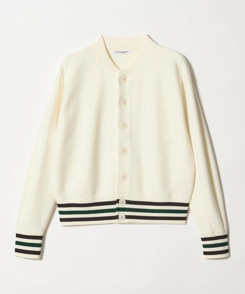 BEAUTY&YOUTH UNITED ARROWS / ビューティー&ユース ユナイテッドアローズ カーディガン・ボレロ | ウールブレンド ラインカーディガン | 詳細5